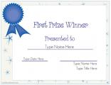 first-prize-winner-certificate
