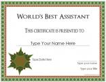 best-assistant-award